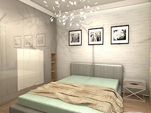 Sypialnia - Średnia sypialnia, styl nowoczesny - zdjęcie od mj-atelier.com