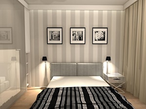 Sypialnia - Średnia sypialnia, styl nowoczesny - zdjęcie od mj-atelier.com