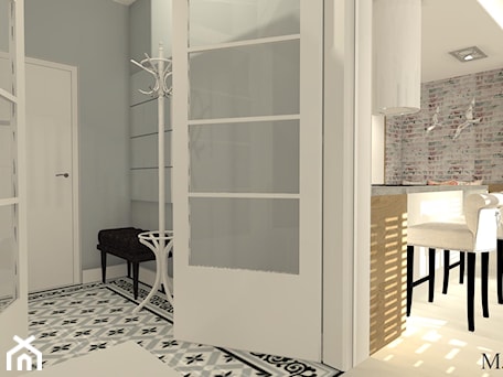 Aranżacje wnętrz - Hol / Przedpokój: Apartament / penthouse - Hol / przedpokój, styl nowoczesny - mj-atelier.com. Przeglądaj, dodawaj i zapisuj najlepsze zdjęcia, pomysły i inspiracje designerskie. W bazie mamy już prawie milion fotografii!