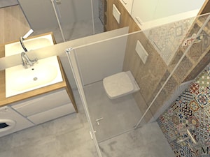 32m2 - Łazienka, styl skandynawski - zdjęcie od mj-atelier.com