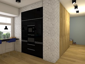 Apartament na ostatnim piętrze - Hol / przedpokój, styl nowoczesny - zdjęcie od mj-atelier.com