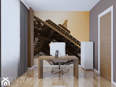 Aranżacje wnętrz - Biuro: Paryska doskonałość - Viewgo. Przeglądaj, dodawaj i zapisuj najlepsze zdjęcia, pomysły i inspiracje designerskie. W bazie mamy już prawie milion fotografii!