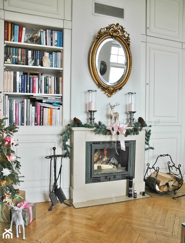 MODERN CLASSIC CHRISTMAS - Salon, styl tradycyjny - zdjęcie od MODERN CLASSIC HOME - Homebook