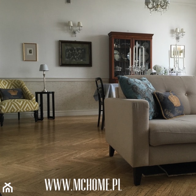 JADALNIA I SALON KLASYCZNE - zdjęcie od MODERN CLASSIC HOME