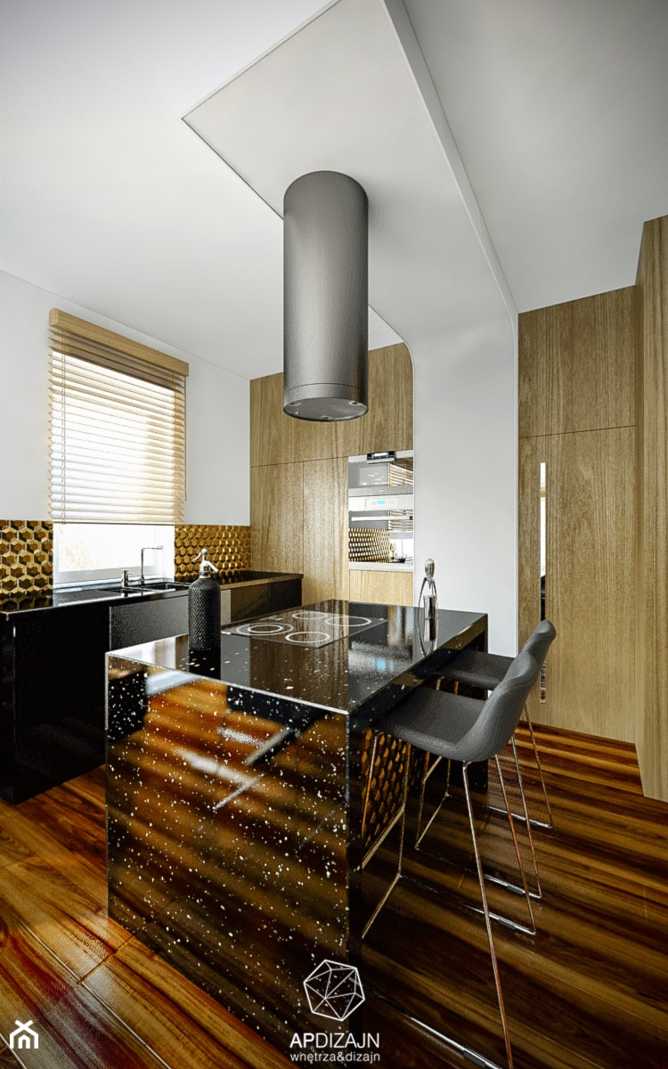 Mieszkanie Marynarza - Kuchnia, styl nowoczesny - zdjęcie od AP DIZAJN - wnętrza & dizajn