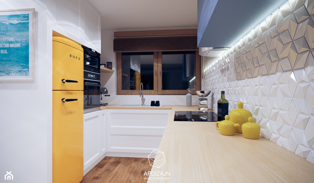 Dom na skraju lasu - Kuchnia, styl nowoczesny - zdjęcie od AP DIZAJN - wnętrza & dizajn - Homebook