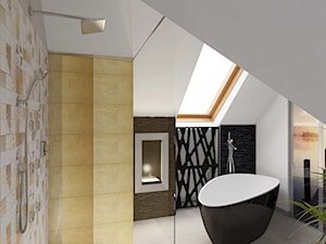 Projekt wnętrza łazienki - zdjęcie od Bohema Design