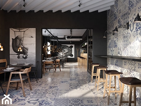 Aranżacje wnętrz - Wnętrza publiczne: Restaurant concept in Krakow, Poland - Dmitriy Tereshchuk. Przeglądaj, dodawaj i zapisuj najlepsze zdjęcia, pomysły i inspiracje designerskie. W bazie mamy już prawie milion fotografii!