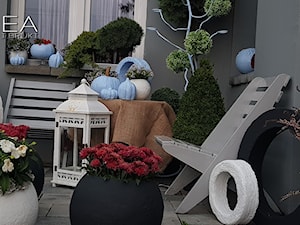 Jesienne dekoracje do ogrodu -patio-taras-balkon - Ogród - zdjęcie od Ewa Tyrna