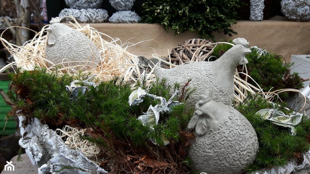 Wielkanocne dekoracje do ogrodu-Kobea Ogrody i Bruki - Ogród - zdjęcie od Ewa Tyrna - Homebook