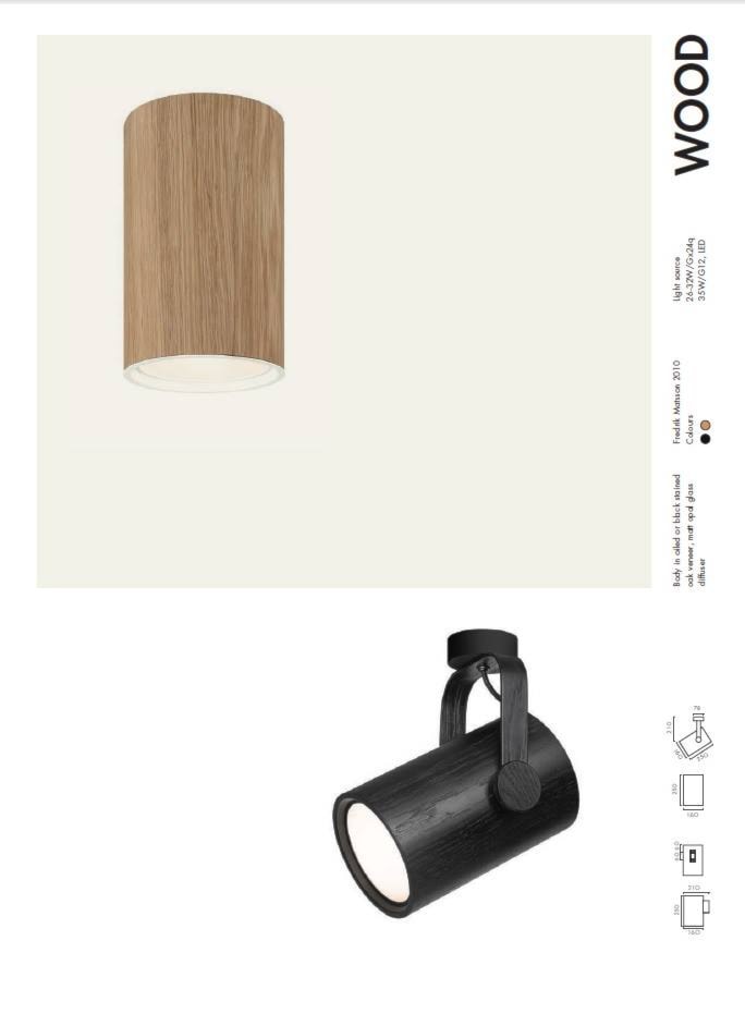 lampa ZERO Lighting WOOD - zdjęcie od MAdeco