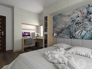 Metamorfoza sypialni - Sypialnia, styl nowoczesny - zdjęcie od InnerForms