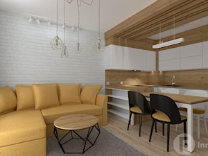 Mieszkanie w Modlnicy pod Krakowem - Kuchnia, styl skandynawski - zdjęcie od InnerForms