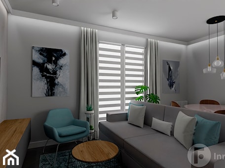 Aranżacje wnętrz - Salon: Apartament nad Wilgą - Salon, styl nowoczesny - InnerForms. Przeglądaj, dodawaj i zapisuj najlepsze zdjęcia, pomysły i inspiracje designerskie. W bazie mamy już prawie milion fotografii!