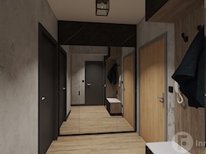 Mieszkanie w loftowym klimacie/Kraków - Hol / przedpokój, styl industrialny - zdjęcie od InnerForms