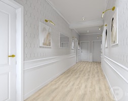 Dom jednorodzinny w Skawinie - Hol / przedpokój, styl glamour - zdjęcie od InnerForms - Homebook