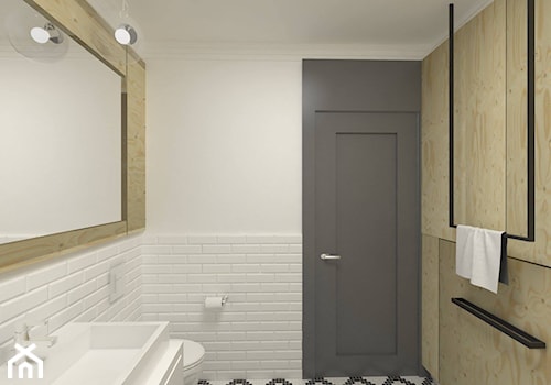 Łazienka, styl minimalistyczny - zdjęcie od hashi