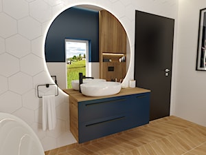 Granat w łazience - Łazienka, styl nowoczesny - zdjęcie od CEDZYNA ŁAZIENKI