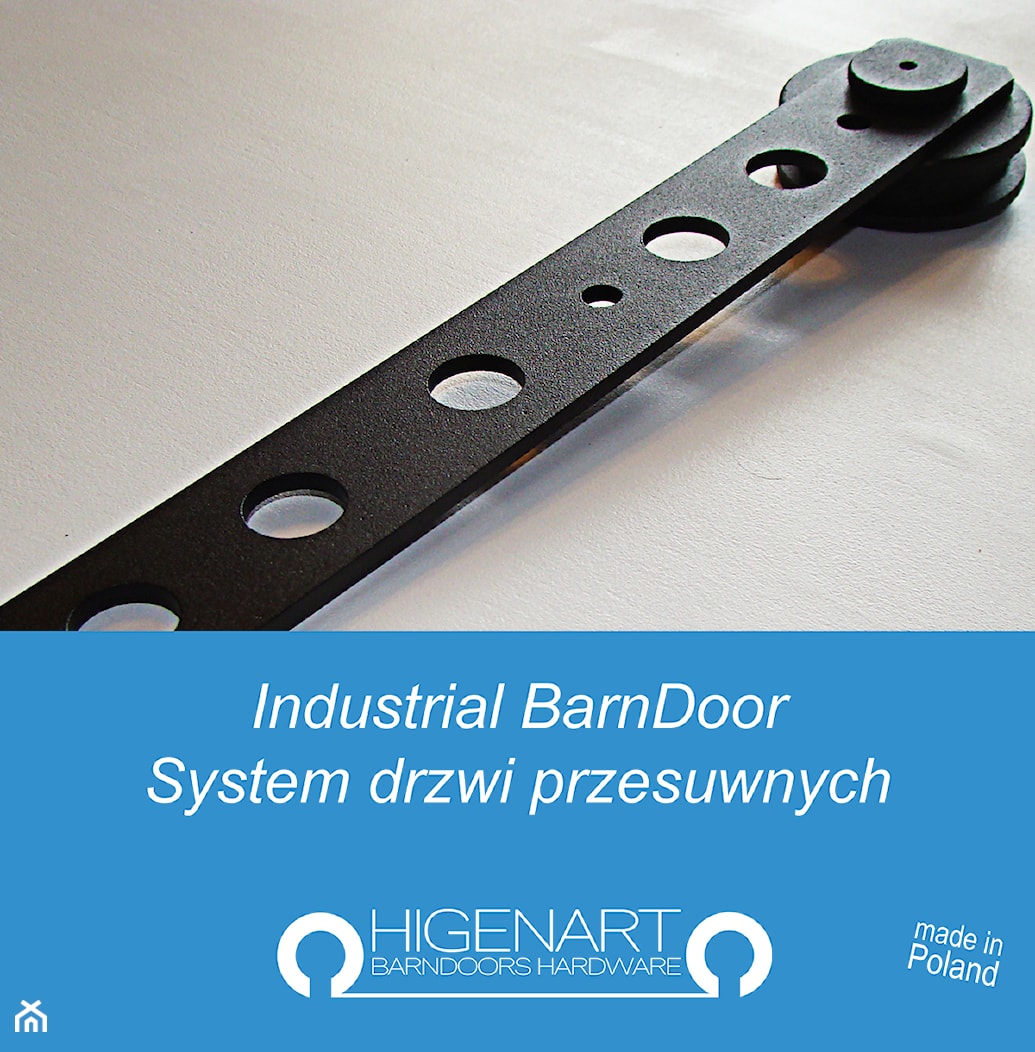 System Drzwi Przesuwnych BarnDoors - Rustykalne, Loftowe, Industrialne - zdjęcie od BarnDoors - System drzwi przesuwnych - HigenArt - Homebook