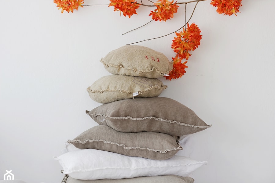 lniane poduszki dekoracyjne - zdjęcie od studio lnu dom artystyczny