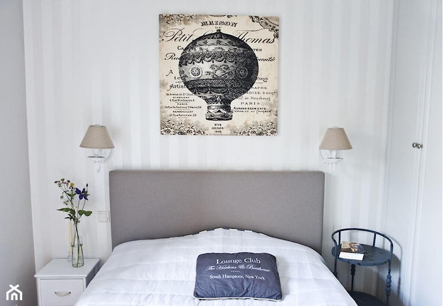Mała sypialnia, styl prowansalski - zdjęcie od Miśkiewicz Design