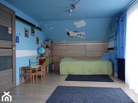 Aranżacje wnętrz - : pokój 7-letniego Gabrysia - Eliza Lipińska-Dul. Przeglądaj, dodawaj i zapisuj najlepsze zdjęcia, pomysły i inspiracje designerskie. W bazie mamy już prawie milion fotografii!