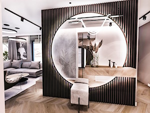 RADOM -2023 / projekt domu jednorodzinnego - Hol / przedpokój, styl industrialny - zdjęcie od BIBI Designe