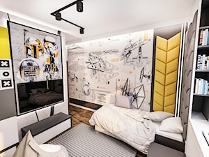 Projekt mieszkania / ŁÓDŹ 2023 - Pokój dziecka, styl nowoczesny - zdjęcie od BIBI Designe