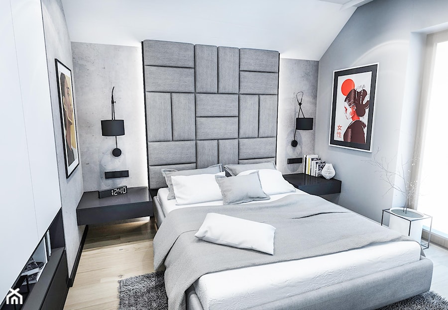 Sypialnia, styl nowoczesny - zdjęcie od BIBI Designe