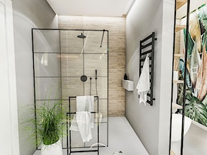 PROJEKT ŁAZIENKI - ZIELONA 2019 - Średnia łazienka, styl nowoczesny - zdjęcie od BIBI