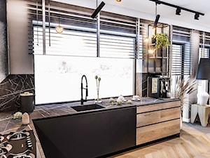 RADOM -2023 / projekt domu jednorodzinnego - Kuchnia, styl industrialny - zdjęcie od BIBI Designe