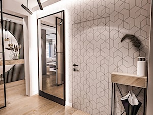 RADOM -2023 / projekt domu jednorodzinnego - Hol / przedpokój, styl nowoczesny - zdjęcie od BIBI Designe