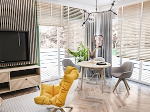Projekt mieszkania w Apartamencie / Łódź 2022 - Jadalnia, styl nowoczesny - zdjęcie od BIBI Designe