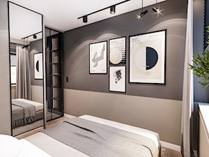 Projekt Rawa Maz . 2024 - Sypialnia, styl nowoczesny - zdjęcie od BIBI Designe