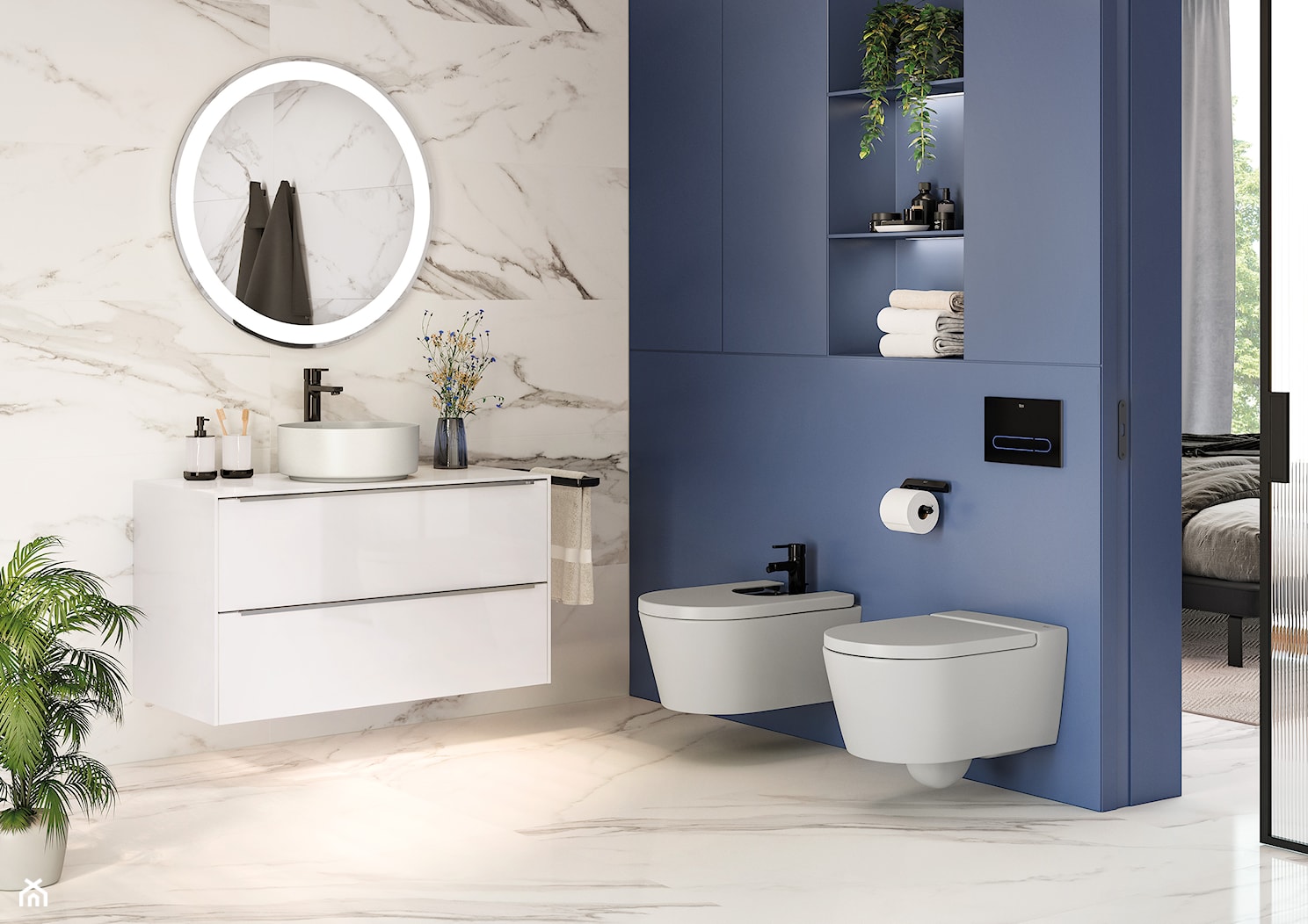 KOLEKCJA INSPIRA - Mała łazienka, styl nowoczesny - zdjęcie od Roca - Homebook