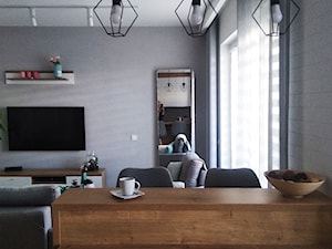 Mieszkanie na Tylnej - Salon, styl nowoczesny - zdjęcie od Stojak Studio