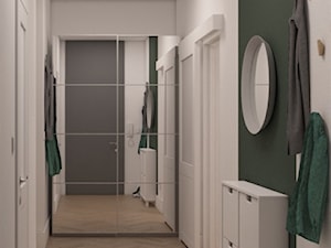 Niewielkie mieszkania na wynajem - Hol / przedpokój, styl skandynawski - zdjęcie od Stojak Studio
