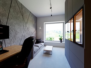 Projekt domu w Tychach - Biuro, styl nowoczesny - zdjęcie od Karolina Żaczek