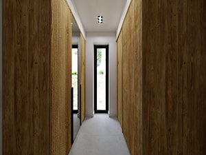 Projekt domu w Tychach - Garderoba, styl nowoczesny - zdjęcie od Karolina Żaczek