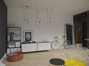 Mieszkanie na Starym Mokotowie Warszawa - Kuchnia, styl skandynawski - zdjęcie od A1Studio