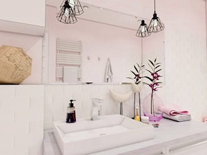 Pastele - damska łazienka - Łazienka, styl nowoczesny - zdjęcie od A1Studio