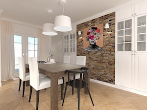 Projekt domu 110 m2 Swansea, Walia, GB - Jadalnia, styl nowoczesny - zdjęcie od A1Studio