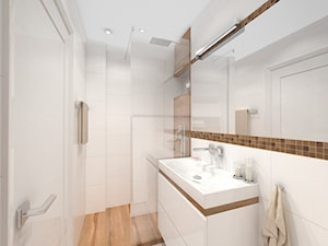 Łazienka – prosto i tanio - Łazienka, styl minimalistyczny - zdjęcie od A1Studio
