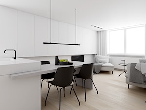 APARTAMENT W SZTOKHOLMIE - Salon, styl minimalistyczny - zdjęcie od INUTI