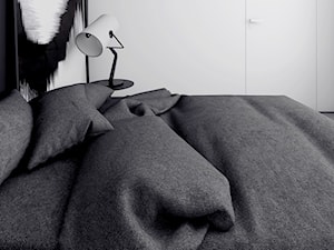 MIESZKANIE W ŁODZI - Mała sypialnia, styl minimalistyczny - zdjęcie od INUTI