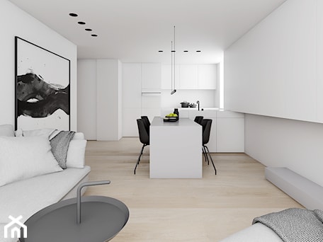 Aranżacje wnętrz - Salon: APARTAMENT W SZTOKHOLMIE - Salon, styl minimalistyczny - INUTI. Przeglądaj, dodawaj i zapisuj najlepsze zdjęcia, pomysły i inspiracje designerskie. W bazie mamy już prawie milion fotografii!