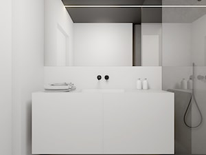 MIESZKANIE NA PRADZE - Łazienka, styl minimalistyczny - zdjęcie od INUTI