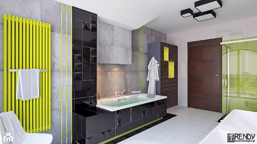 łazienka - Łazienka, styl nowoczesny - zdjęcie od APP TRENDY Autorska Pracownia Projektowa