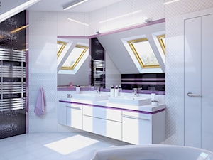 łazienka dziewczęca - Łazienka, styl nowoczesny - zdjęcie od APP TRENDY Autorska Pracownia Projektowa