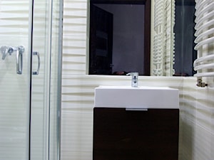 projekty dużej i małej łazienki Jagodnik - Łazienka, styl nowoczesny - zdjęcie od mCube strefa wnętrz